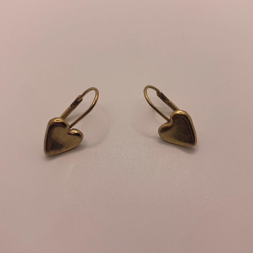 Vintage Heart Earrings : NAME A PRICE AND I WILL AGREE